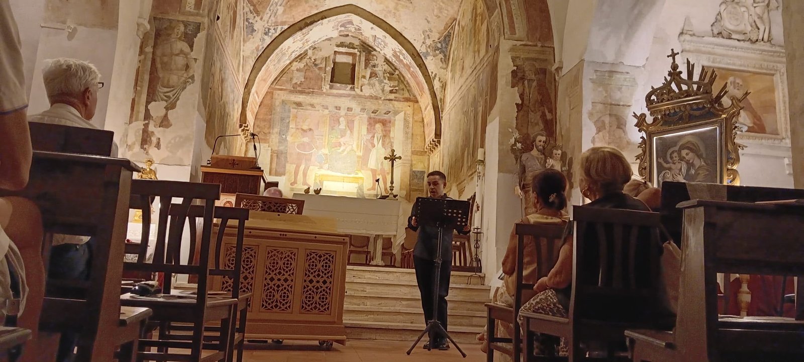 Vincenzo Franchini e Francesco Scarcella si esibiscono alla Chiesa S. Maria delle Grazie di Cerreto di Montegiorgio, festival Terra d'Organi Antichi 2026