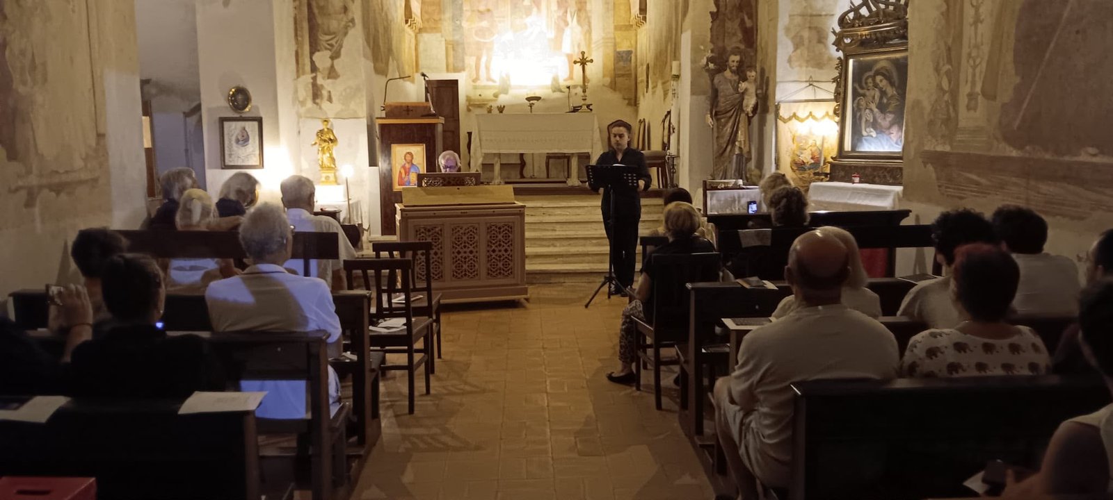 Vincenzo Franchini e Francesco Scarcella si esibiscono alla Chiesa S. Maria delle Grazie di Cerreto di Montegiorgio, festival Terra d'Organi Antichi 2026 - Festival Organistico nelle Marche